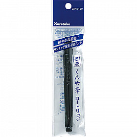 Kuretake DAN101-99 Brush Pen Vulling for No. 22/No. 24/No. 25/No. 26 - Zwart