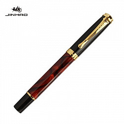 Jinhao 500 Fountain Pen - Fine - Icy Reddish Brown