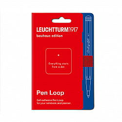 Leuchtturm1917 Pen Loop - Bauhaus Edition - Rood