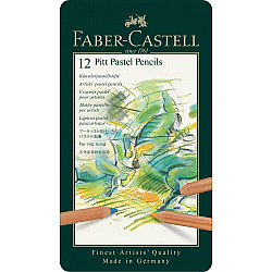 Faber-Castell Pitt Pastel Pencils - Set of 12