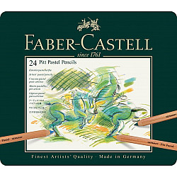 Faber-Castell Pitt Pastel Pencils - Set of 24