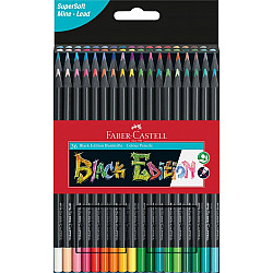 Faber-Castell Black Edition Coloured Pencils - Set of 36