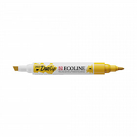 Talens Ecoline Duotip Marker Pen - 202 Donkergeel