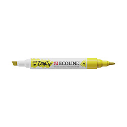 Talens Ecoline Duotip Marker Pen - 205 Lemon Yellow (Primary)