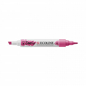 Talens Ecoline Duotip Marker Pen - 318 Karmijn