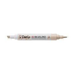 Talens Ecoline Duotip Marker Pen - 374 Pink Beige