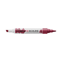 Talens Ecoline Duotip Marker Pen - 422 Red Brown