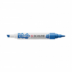 Talens Ecoline Duotip Marker Pen - 506 Donker Ultramarijn