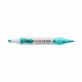 Talens Ecoline Duotip Marker Pen - 522 Turkoois Blauw