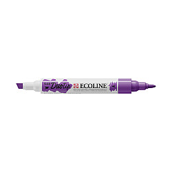 Talens Ecoline Duotip Marker Pen - 548 Blue Violet