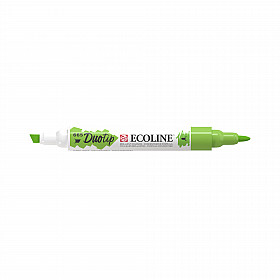 Talens Ecoline Duotip Marker Pen - 665 Lentegroen