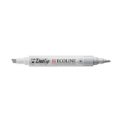 Talens Ecoline Duotip Marker Pen - 738 Cold Grey Light