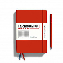 Leuchtturm1917 Notebook - A5 - Hardcover - Squared - Natural Colours - Fox Red