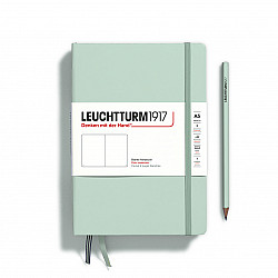Leuchtturm1917 Notebook - A5 - Hardcover - Plain - Natural Colours - Mint Green