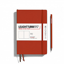Leuchtturm1917 Notebook - A5 - Softcover - Plain - Natural Colours - Red Fox
