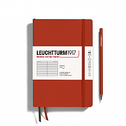 Leuchtturm1917 Notebook - A5 - Softcover - Ruled - Natural Colours - Red Fox