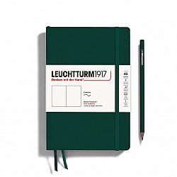 Leuchtturm1917 Notebook - A5 - Softcover - Plain - Natural Colours - Forest Green