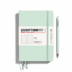 Leuchtturm1917 Notebook - A5 - Softcover - Dotted - Natural Colours - Mint Green