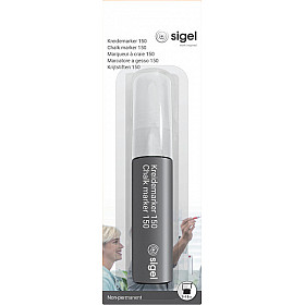 Sigel Chalk Marker 150 Krijtstift - Extra Breed - Wit