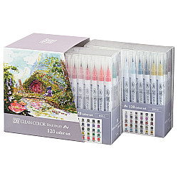 Kuretake ZIG Clean Color Real Brush Pen - Set van 120
