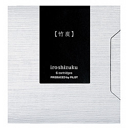 Pilot Iroshizuku Fountain Pen Ink Cartridge - Box of 6 - Take-sumi