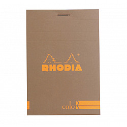 Rhodia Bloc ColoR Pad No.12 - 85x120 - 70 pages - Ruled - Taupe