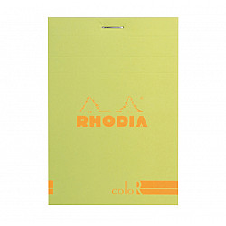 Rhodia Bloc ColoR Pad No.12 - 85x120 - 70 pages - Ruled - Anise