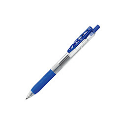 Zebra Sarasa Clip Gel Ink Pen - Fine - Blue
