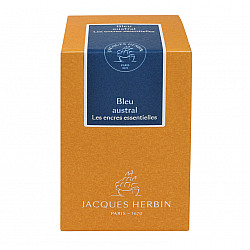 J. Herbin Fountain Pen Ink - Les encres essentielles - 50 ml - Bleu Austral - Blue
