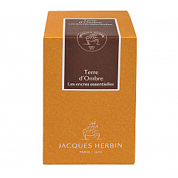 J. Herbin Fountain Pen Ink - Les encres essentielles - 50 ml - Terre d'Ombre - Brown
