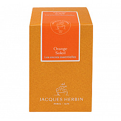 J. Herbin Fountain Pen Ink - Les encres essentielles - 50 ml - Orange Soleil - Orange