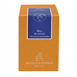 J. Herbin Fountain Pen Ink - Les encres essentielles - 50 ml - Blue de Minuit - Blue