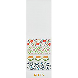 King Jim KITTA Washi Masking Tape - Flower 3