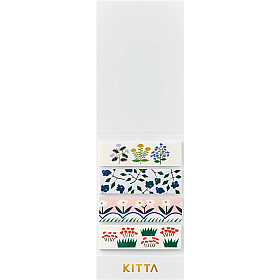King Jim KITTA Washi Masking Tape - Flower 5