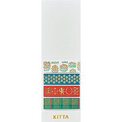 King Jim KITTA Washi Masking Tape Set - British