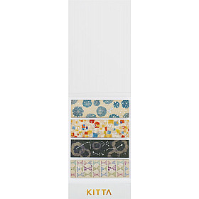 King Jim KITTA Washi Masking Tape Set - Butterfly