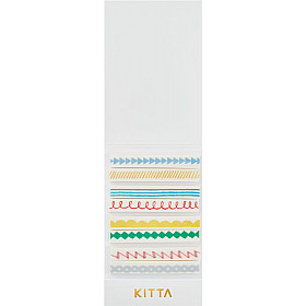 King Jim KITTA Washi Masking Tape Set - Line