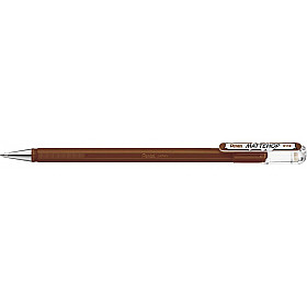 Pentel Mattehop Gel Inkt Pen - 1.0 mm - Bruin