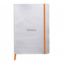 Rhodia Rhodiarama WebNotebook - Softcover - A5 - Ruled - Silver