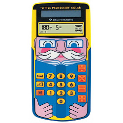 Texas Instruments TI Little Professor Solar Training Calculator - Leer hoofdrekenen