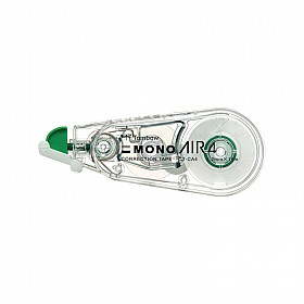 Tombow MONO Air 4 Compacte Correctie Tape Roller - 4.2 mm - Transparant Groen