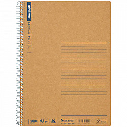 Maruman Spiral Note Basic Notebook - 80 Pagina's - Gelinieerd - B5