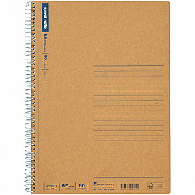 Maruman Spiral Note Basic Notebook - 80 Pagina's - Gelinieerd - B5