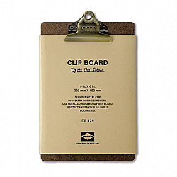 Penco Clip Board - Verticaal - A5 - Bronze Clip