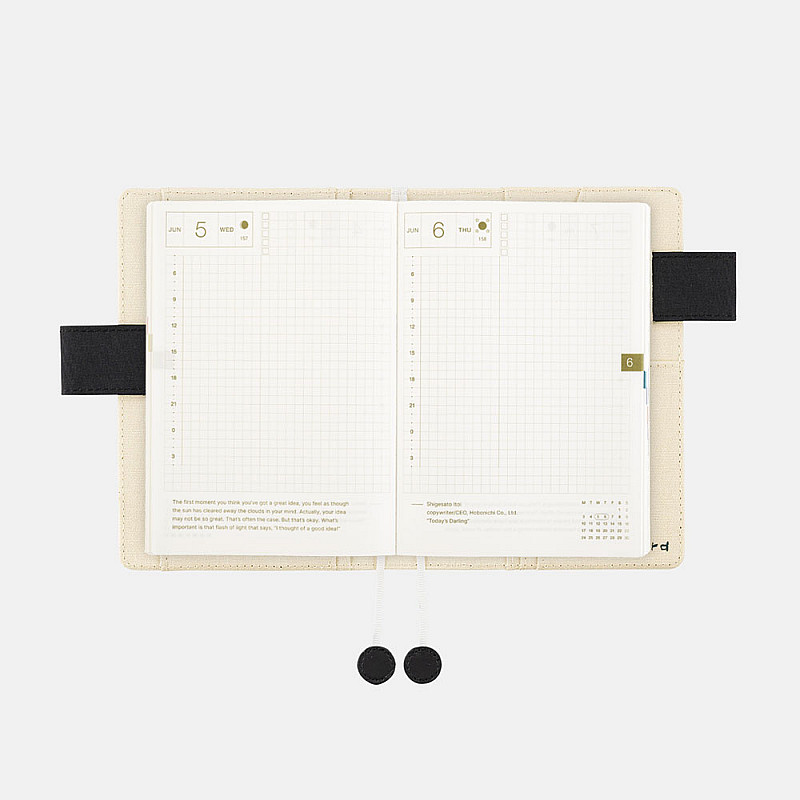 Hobonichi Accessoires : Hobonichi Techo Planner A6 Cover ...