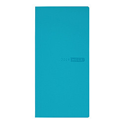 * Hobonichi Weeks 2024 MEGA Book - Sneaker: Aqua Blue (English / Wallet Size)