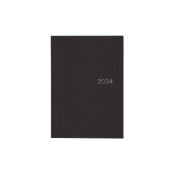 * Hobonichi HON A6 2024 - Japanese Edition - January Start - Paper Series: Black Gingham