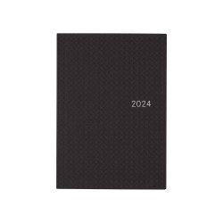 * Hobonichi HON A5 2024 - English Edition - January Start - Paper Series: Black Gingham