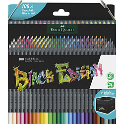 Faber-Castell Black Edition Coloured Pencils - Set of 100