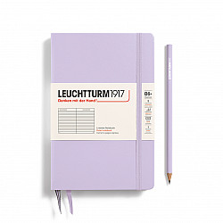 Leuchtturm1917 Notebook - Paperback B6+ - Hardcover - Ruled - Lilac